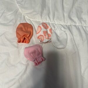 Colorful Baby Mittens Set